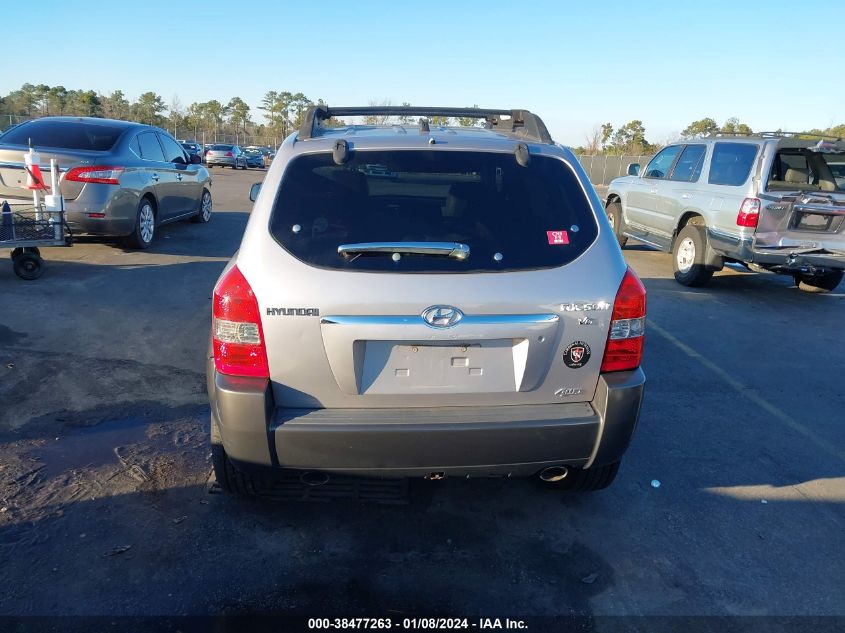 2006 Hyundai Tucson Gls/Limited VIN: KM8JN72D66U292622 Lot: 38477263