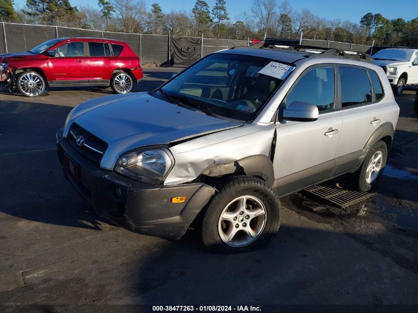 2006 Hyundai Tucson Gls/Limited VIN: KM8JN72D66U292622 Lot: 38477263