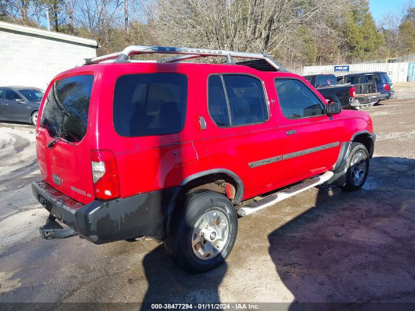 2001 Nissan Xterra Se VIN: 5N1ED28T11C519929 Lot: 38477294