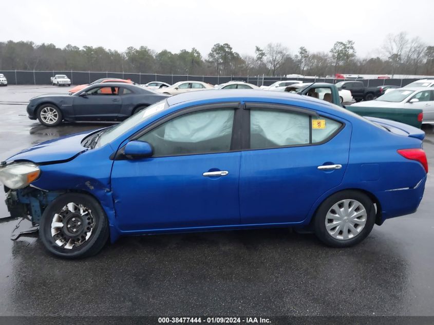 2014 Nissan Versa 1.6 Sv VIN: 3N1CN7APXEL869401 Lot: 38477444