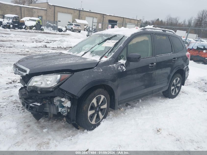 2018 Subaru Forester 2.5I Premium VIN: JF2SJAEC0JH432087 Lot: 38477484