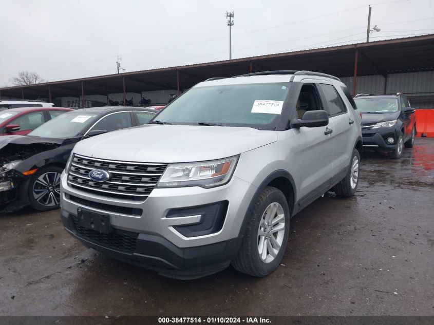 2017 Ford Explorer VIN: 1FM5K8BH8HGC02018 Lot: 38477514