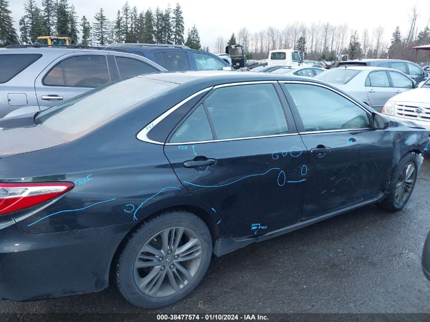 2015 Toyota Camry Se VIN: 4T1BF1FK3FU957788 Lot: 38477574