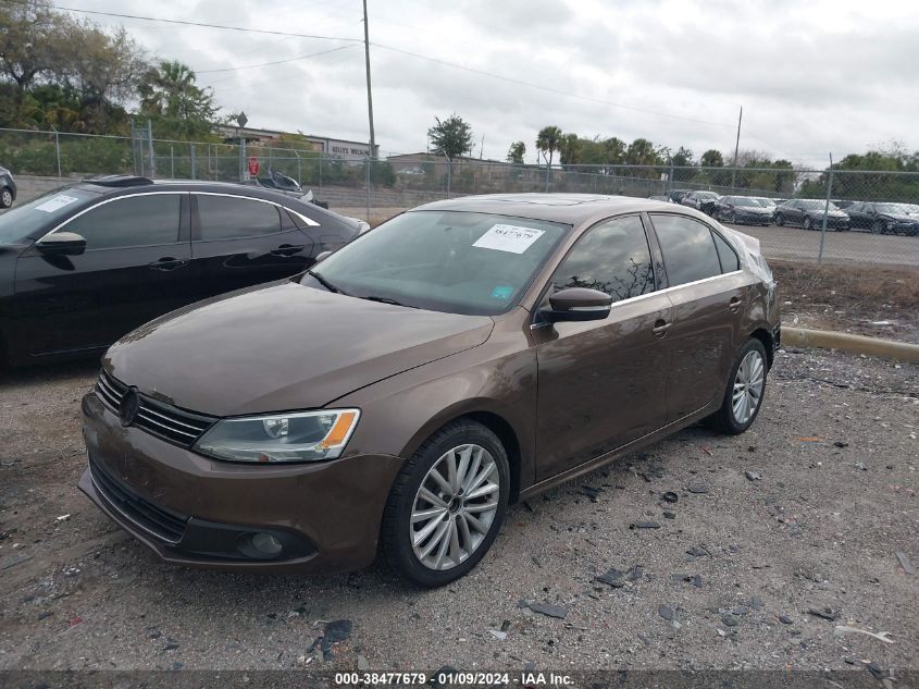 2011 Volkswagen Jetta 2.5L Sel VIN: 3VWLX7AJ2BM344015 Lot: 38477679