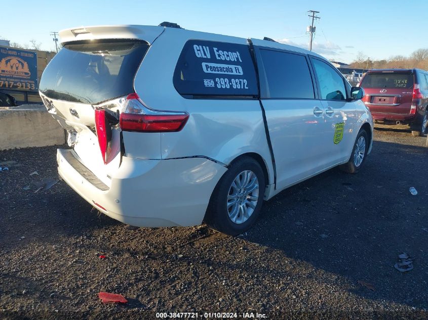 2017 Toyota Sienna Xle 8 Passenger VIN: 5TDYZ3DC0HS800241 Lot: 38477721