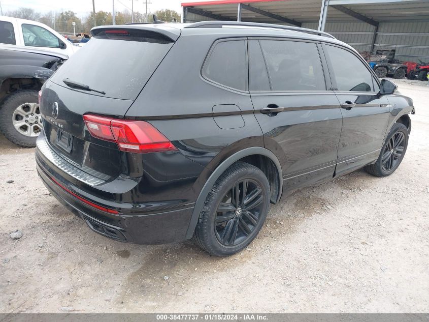 2022 Volkswagen Tiguan 2.0T Se R-Line Black VIN: 3VVCB7AX4NM002772 Lot: 38477737