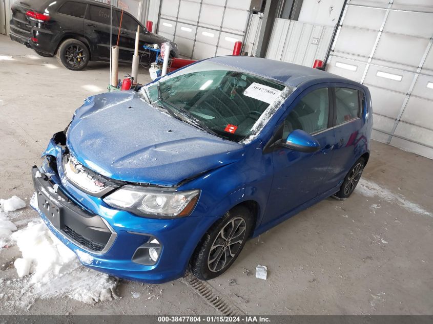 2017 Chevrolet Sonic Lt Auto VIN: 1G1JD6SH7H4131129 Lot: 38477804