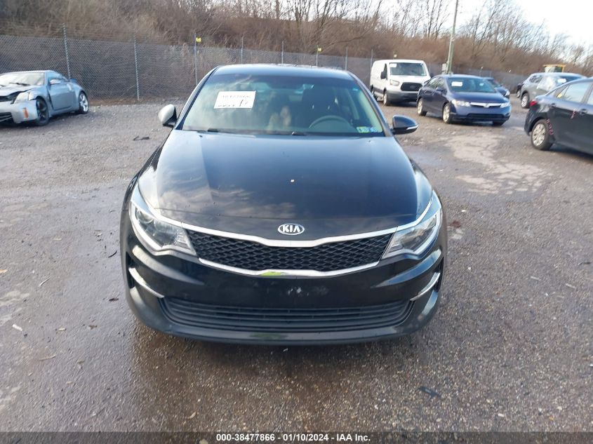 2016 Kia Optima Lx VIN: 5XXGT4L39GG037480 Lot: 38477866