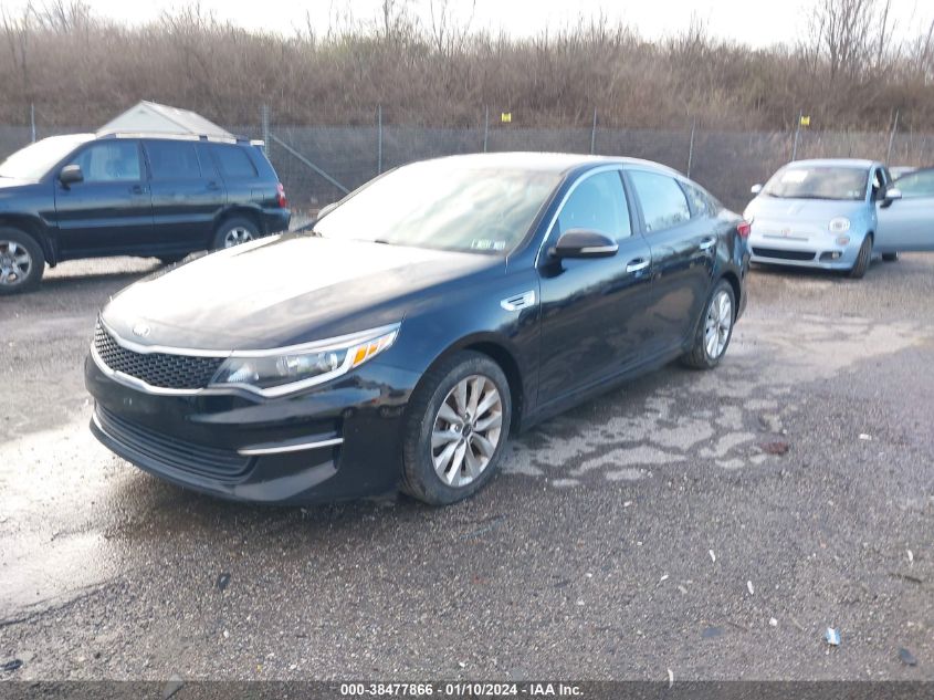 2016 Kia Optima Lx VIN: 5XXGT4L39GG037480 Lot: 38477866