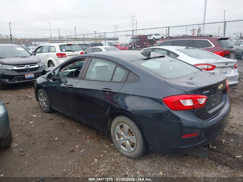 2016 Chevrolet Cruze Ls Manual VIN: 1G1BB5SM2G7321239 Lot: 38477870