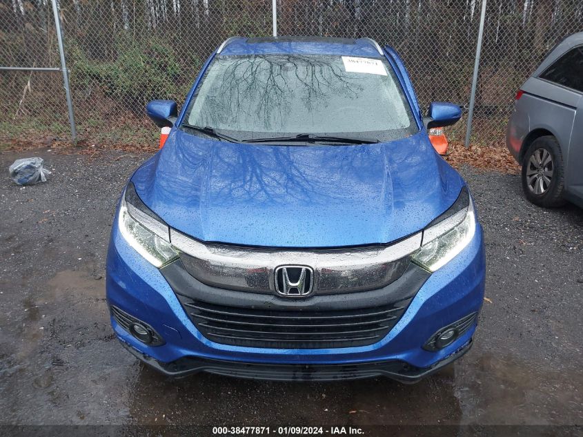 2022 Honda Hr-V 2Wd Ex VIN: 3CZRU5H53NM709240 Lot: 38477871