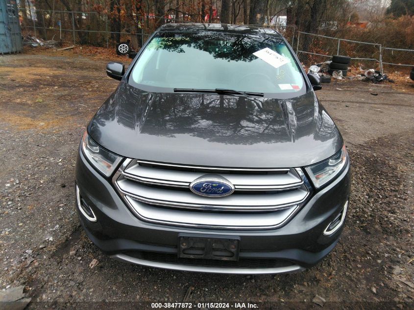 2016 Ford Edge Sel VIN: 2FMPK4J98GBB76442 Lot: 38477872