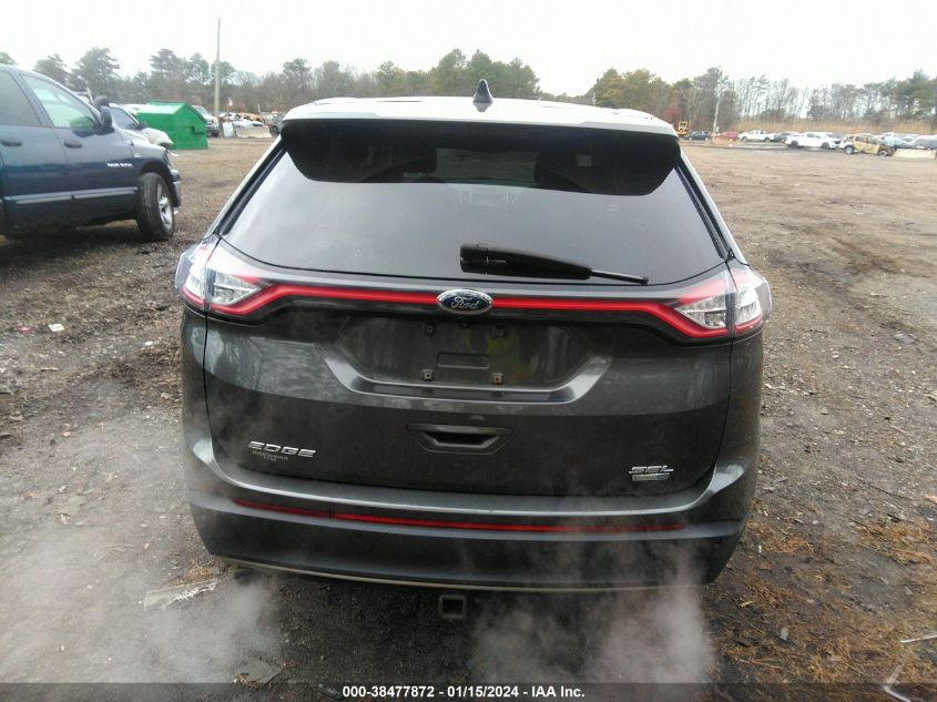 2016 Ford Edge Sel VIN: 2FMPK4J98GBB76442 Lot: 38477872