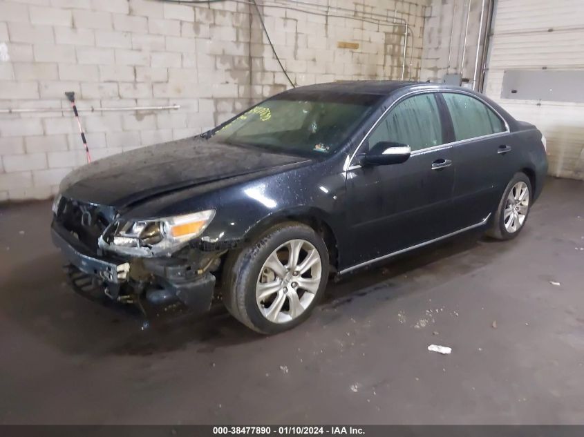 JH4KB266X9C001712 2009 Acura Rl 3.7