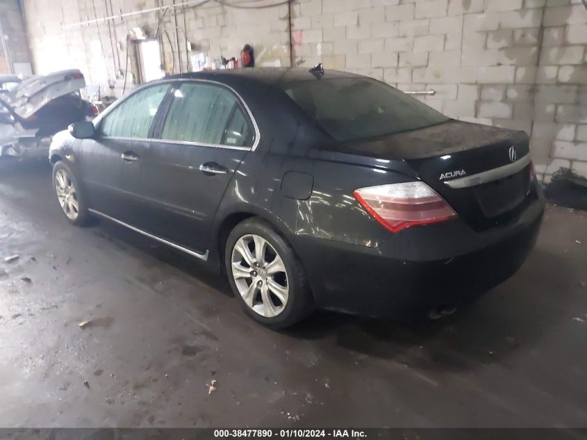 JH4KB266X9C001712 2009 Acura Rl 3.7