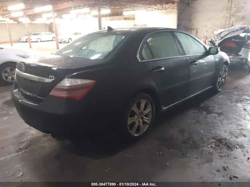 JH4KB266X9C001712 2009 Acura Rl 3.7