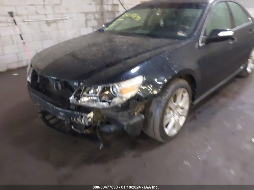 JH4KB266X9C001712 2009 Acura Rl 3.7