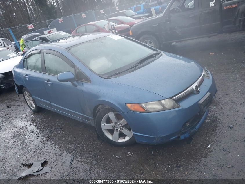 1HGFA16826L066598 2006 Honda Civic Ex