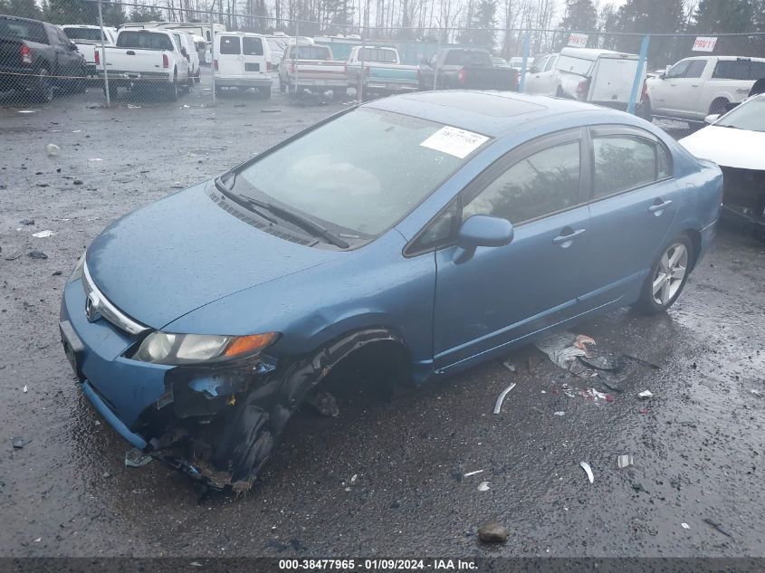 1HGFA16826L066598 2006 Honda Civic Ex