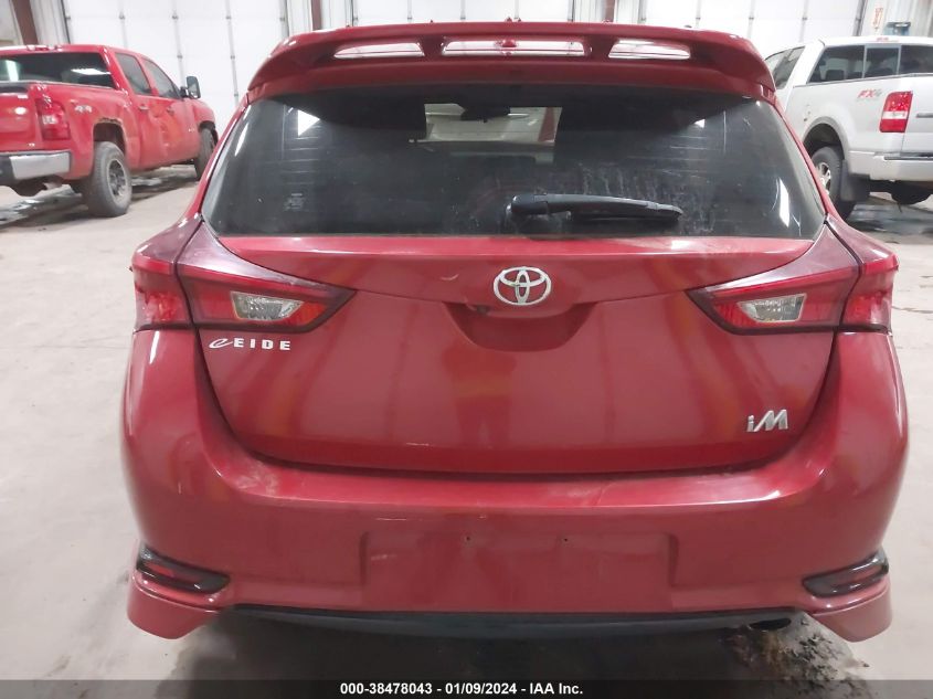 2017 Toyota Corolla Im VIN: JTNKARJE9HJ525368 Lot: 38478043