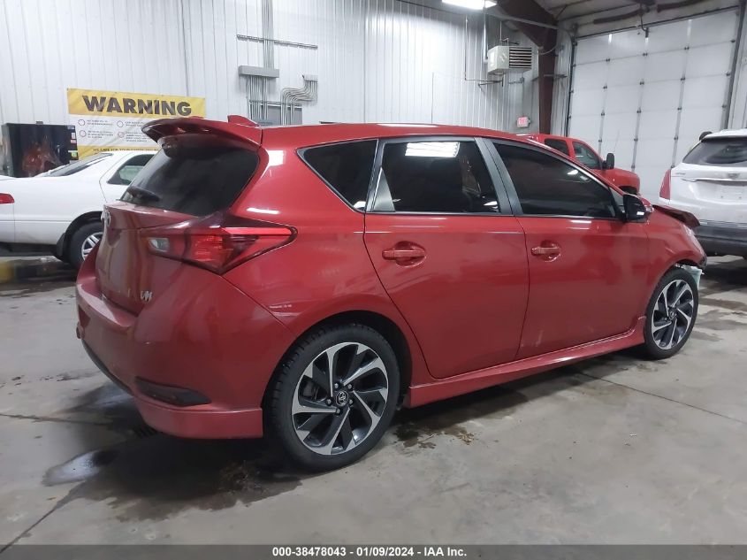 2017 Toyota Corolla Im VIN: JTNKARJE9HJ525368 Lot: 38478043