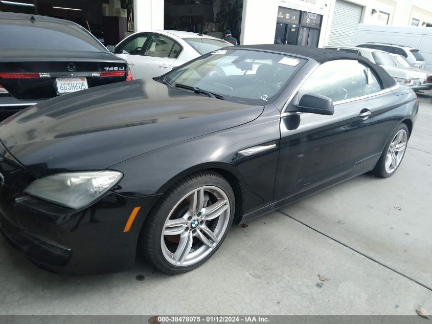 2013 BMW 640I - WBALW7C57DDX58716