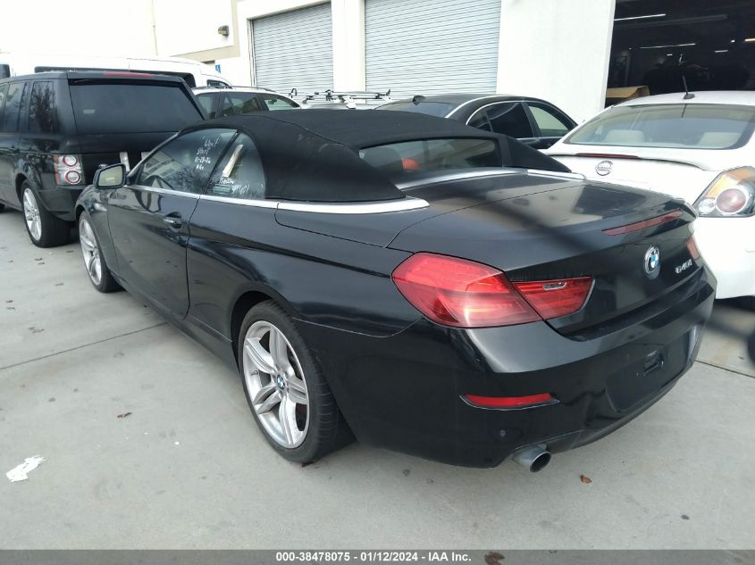 2013 BMW 640I - WBALW7C57DDX58716