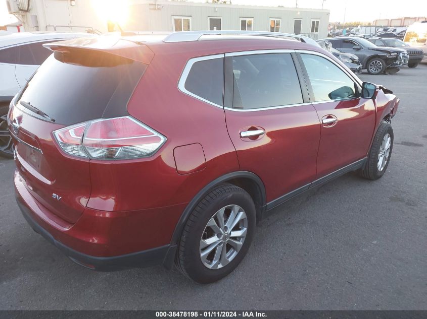 2015 Nissan Rogue Sv VIN: 5N1AT2MLXFC888335 Lot: 38478198