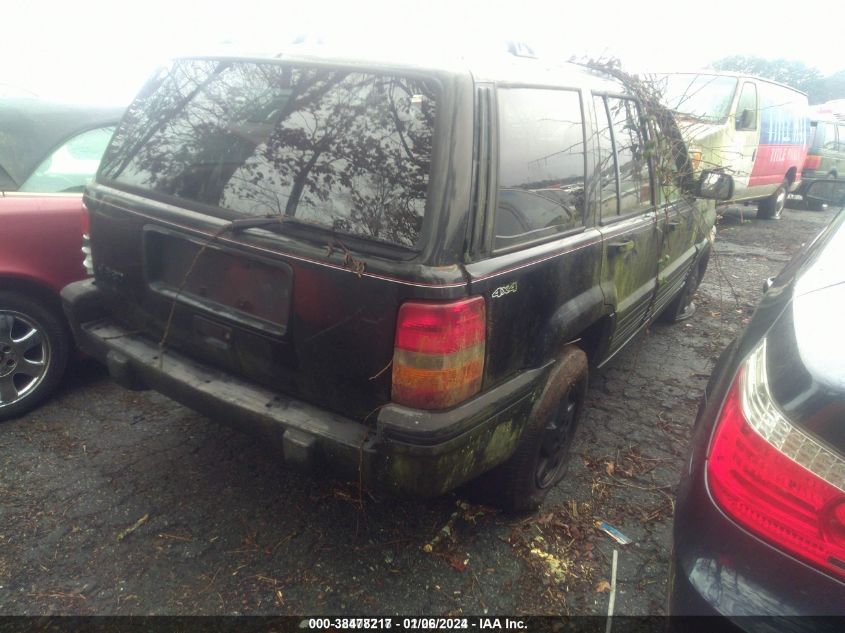 1996 Jeep Grand Cherokee Limited VIN: 1J4GZ78Y5TC261404 Lot: 38478217