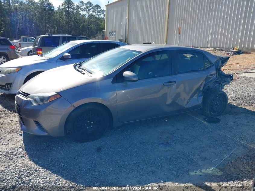 2016 Toyota Corolla Le VIN: 5YFBURHE6GP409329 Lot: 38478263