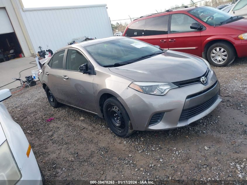 2016 Toyota Corolla Le VIN: 5YFBURHE6GP409329 Lot: 38478263