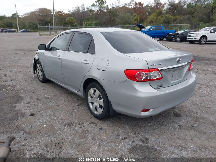 2T1BU4EE6DC979205 2013 Toyota Corolla S/Le