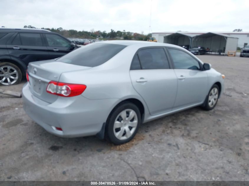 2013 Toyota Corolla S/Le VIN: 2T1BU4EE6DC979205 Lot: 38478526