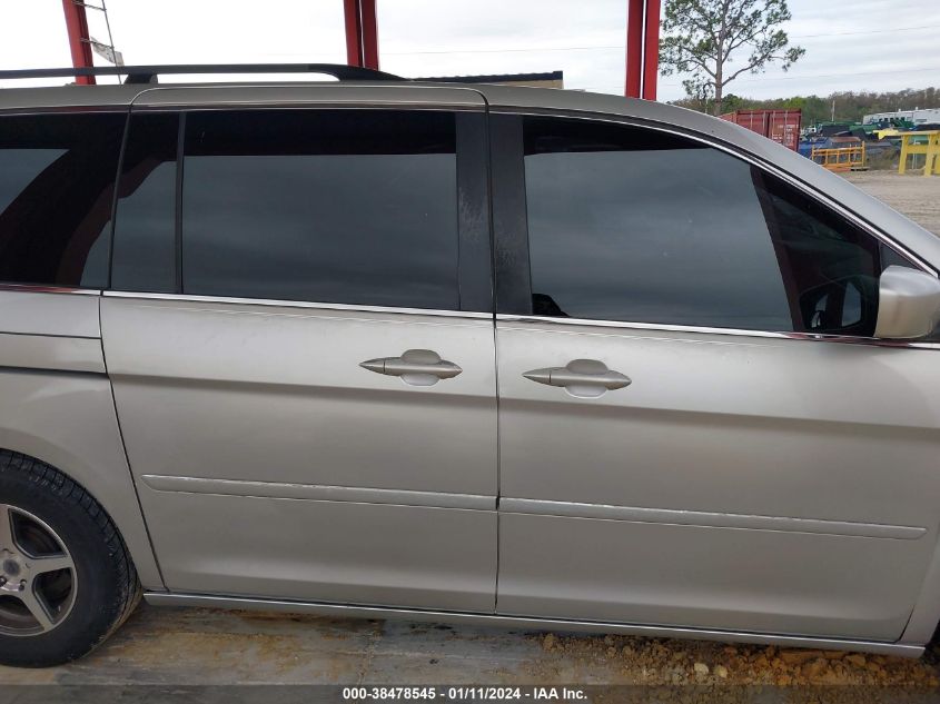 2005 Honda Odyssey Touring VIN: 5FNRL38855B045180 Lot: 38478545