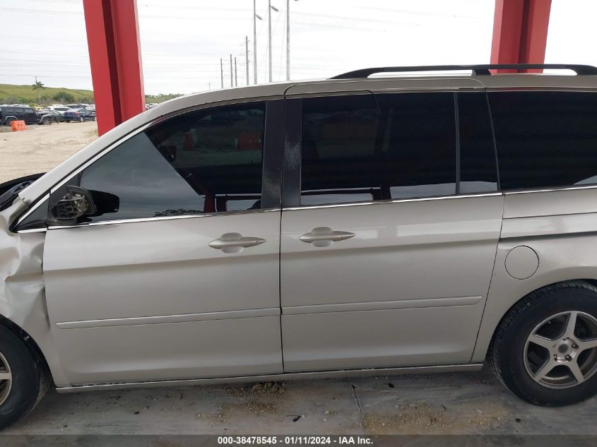 2005 Honda Odyssey Touring VIN: 5FNRL38855B045180 Lot: 38478545