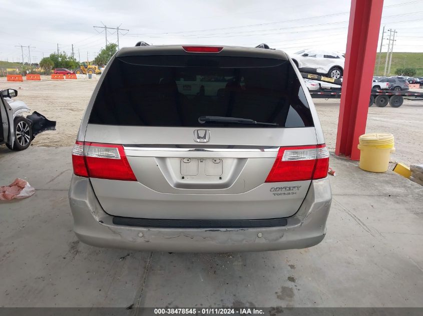 2005 Honda Odyssey Touring VIN: 5FNRL38855B045180 Lot: 38478545