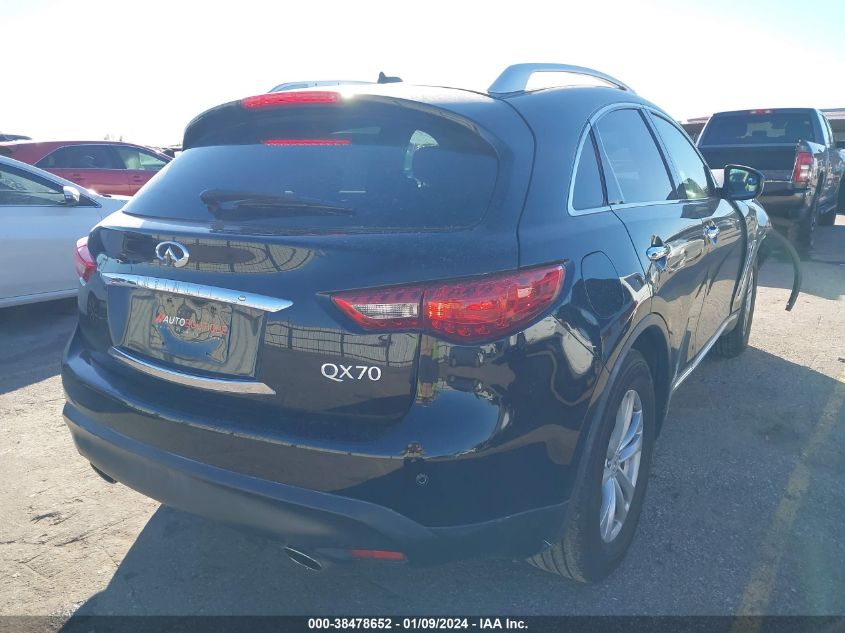 2014 Infiniti Qx70 VIN: JN8CS1MU7EM450517 Lot: 38478652