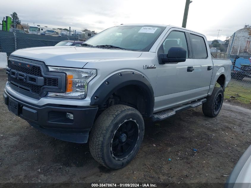 2018 Ford F150 Supercrew VIN: 1FTEW1CG3JKF02183 Lot: 38478674