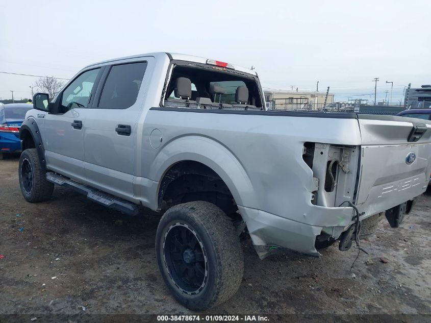 2018 Ford F150 Supercrew VIN: 1FTEW1CG3JKF02183 Lot: 38478674