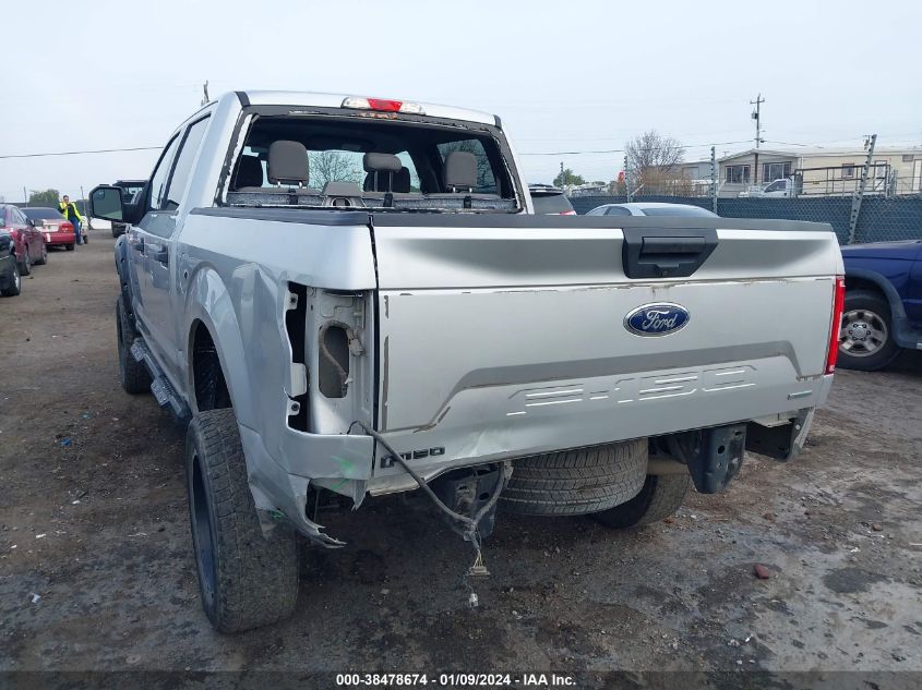 2018 Ford F150 Supercrew VIN: 1FTEW1CG3JKF02183 Lot: 38478674