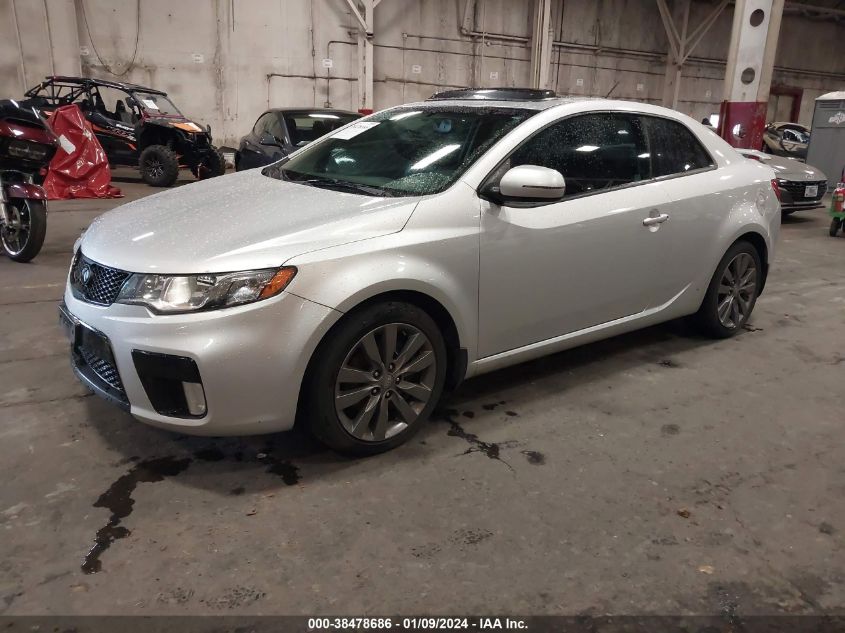 2011 Kia Forte Koup Sx VIN: KNAFW6A37B5378002 Lot: 38478686