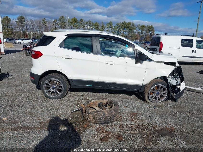 2019 Ford Ecosport Titanium VIN: MAJ6S3KL4KC252130 Lot: 38478716