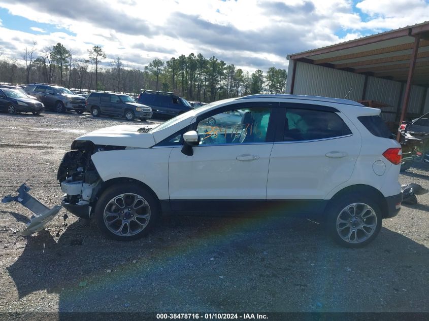 2019 Ford Ecosport Titanium VIN: MAJ6S3KL4KC252130 Lot: 38478716