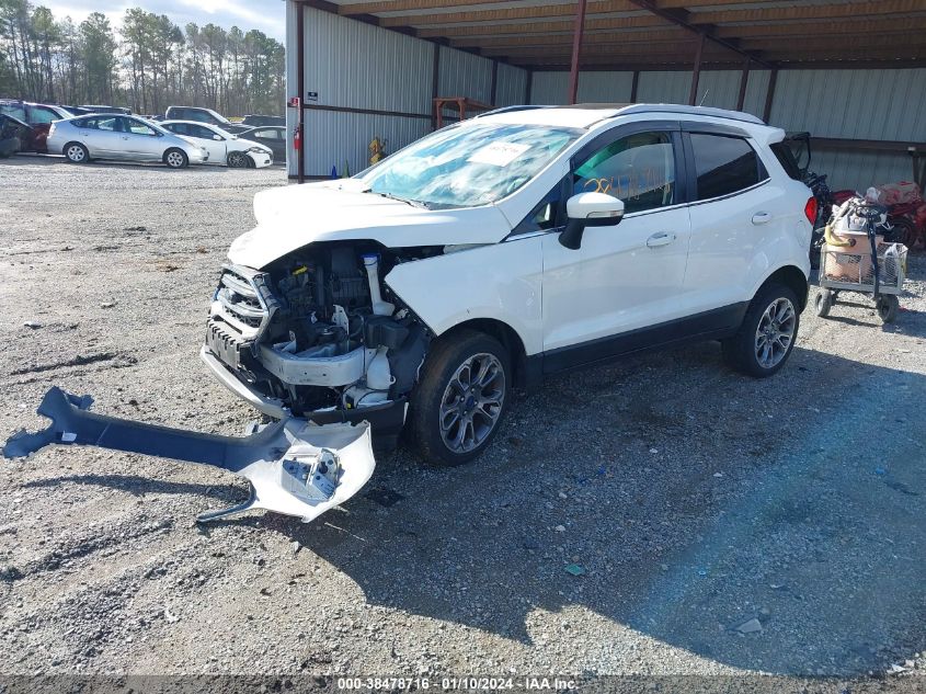 2019 Ford Ecosport Titanium VIN: MAJ6S3KL4KC252130 Lot: 38478716