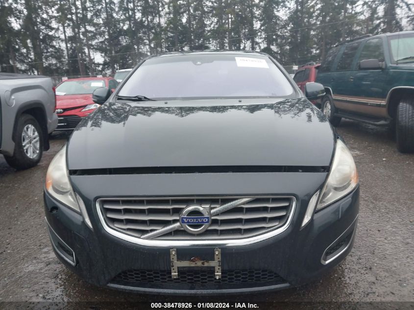 YV1612FS6D2187597 2013 Volvo S60 T5/T5 Platinum/T5 Premier/T5 Premier Plus