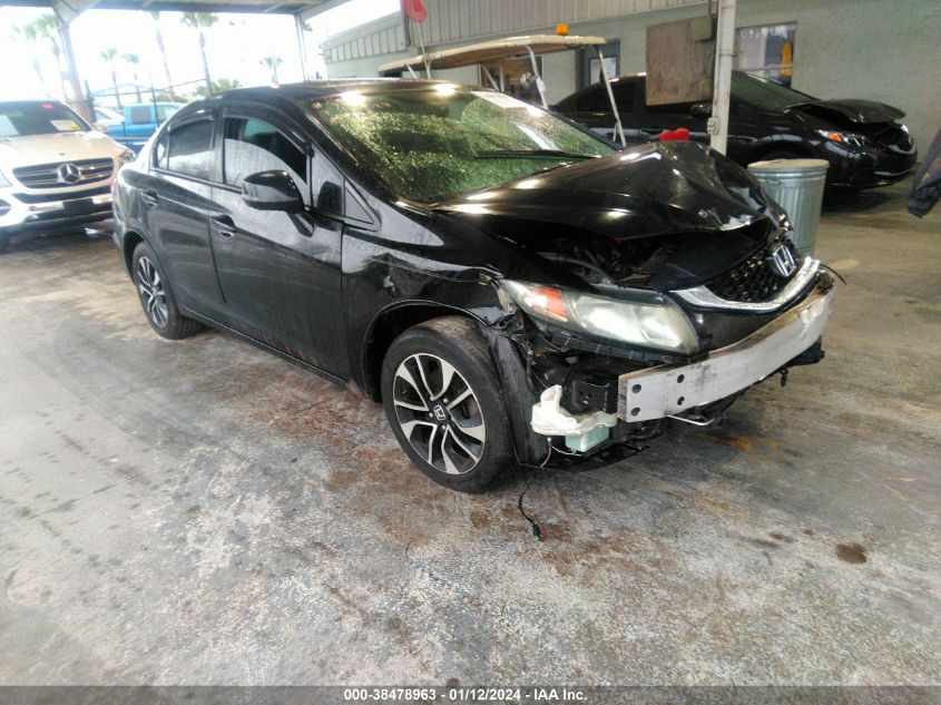 2013 Honda Civic Ex-L VIN: 19XFB2F90DE048083 Lot: 38478963