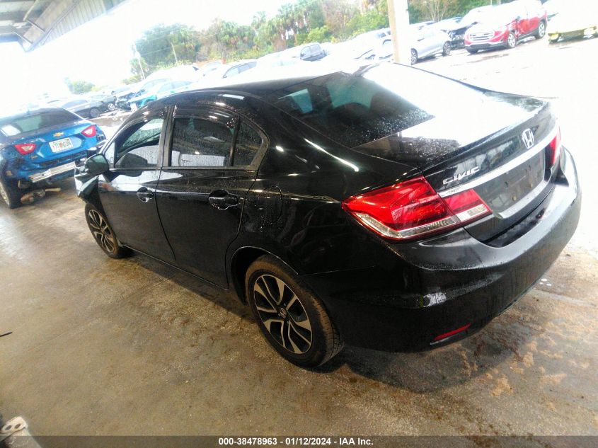 2013 Honda Civic Ex-L VIN: 19XFB2F90DE048083 Lot: 38478963