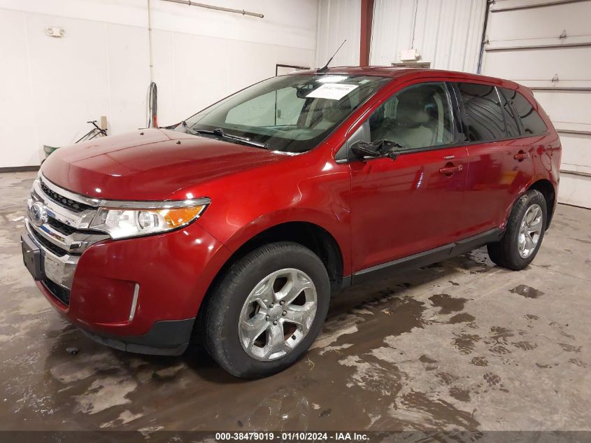 2013 Ford Edge Sel VIN: 2FMDK3JC7DBB94693 Lot: 38479019