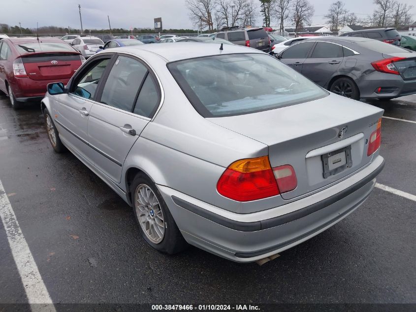 2000 BMW 3 Series 328I VIN: WBAAM5344YJR61000 Lot: 38479466