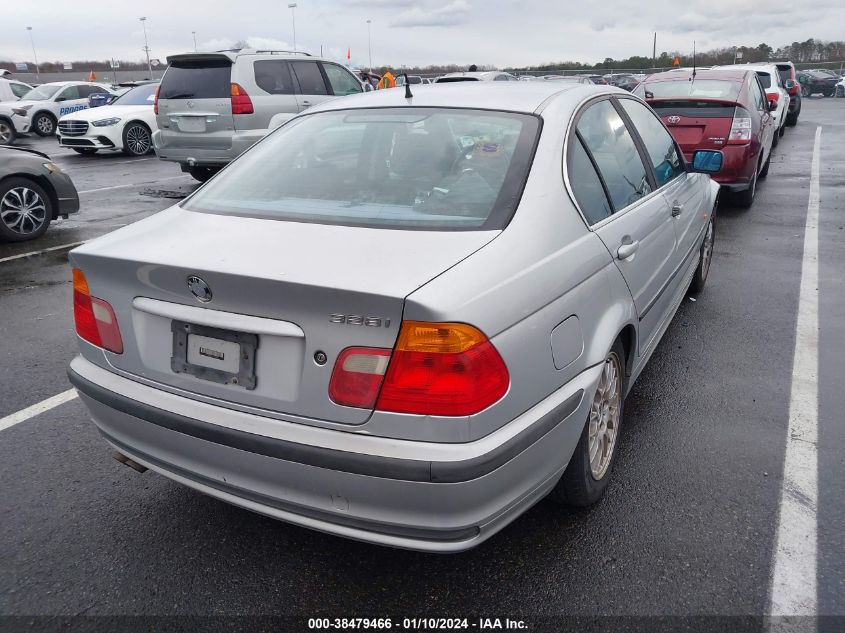 2000 BMW 3 Series 328I VIN: WBAAM5344YJR61000 Lot: 38479466